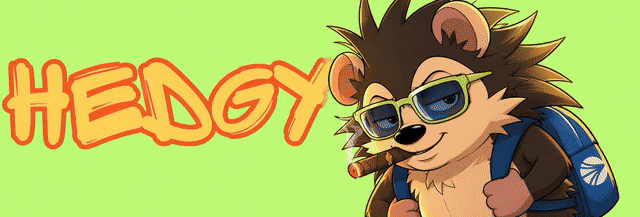 HEDGY animated banner
